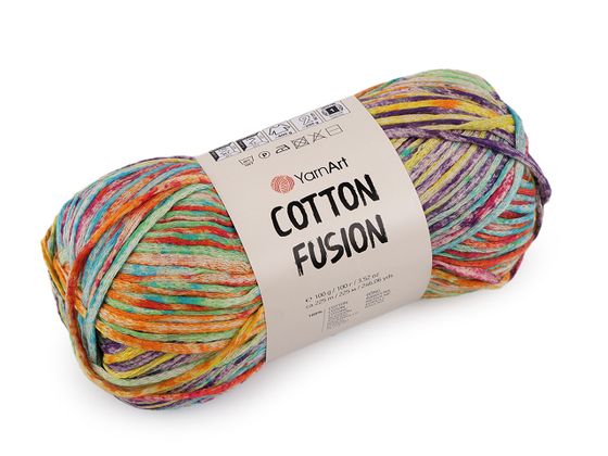 Pamut kötőfonal Cotton Fusion 100 g