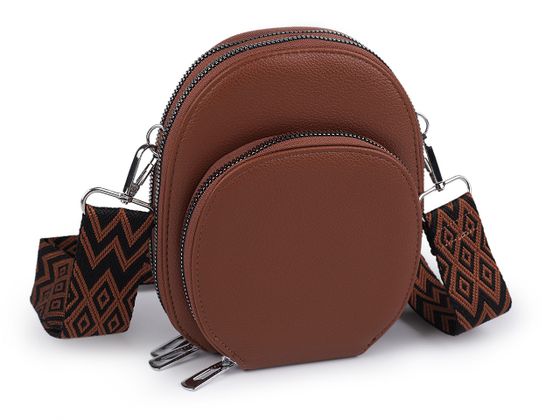 Női / lányos crossbody táska pánttal 15x18 cm